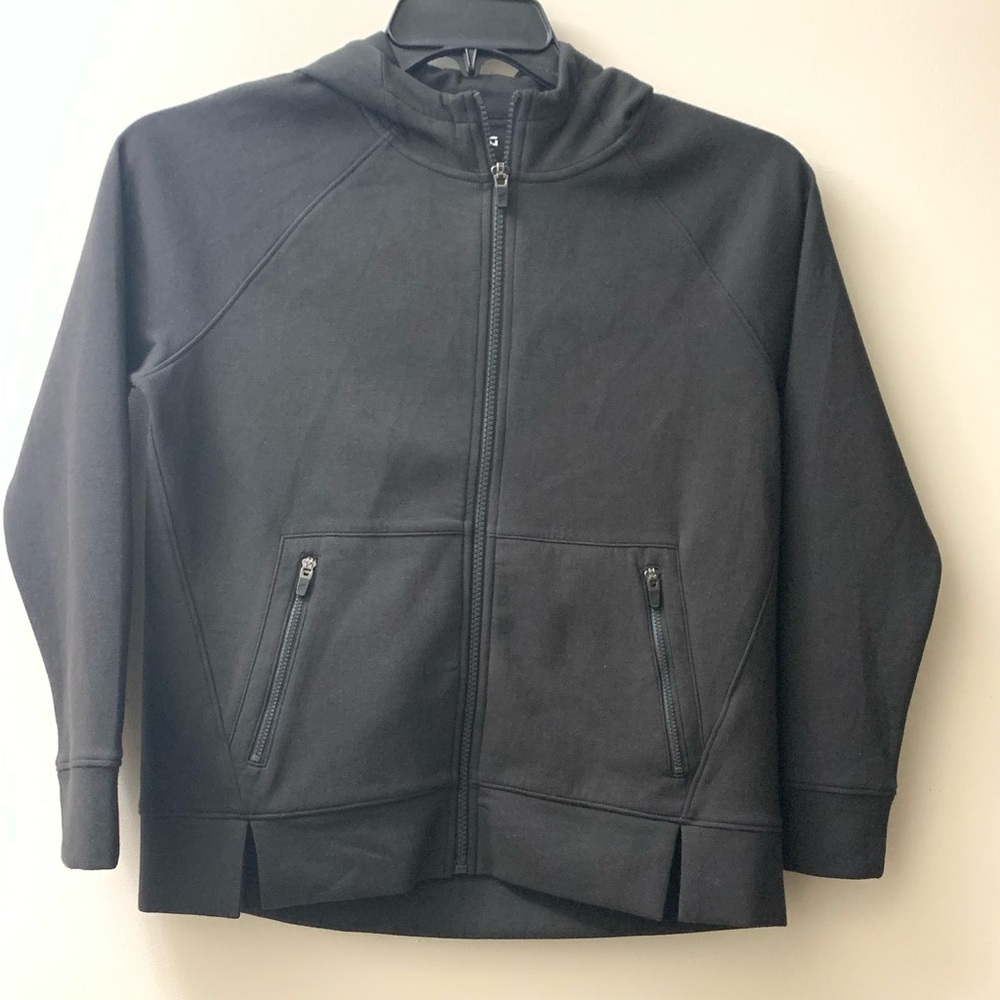 DSG DICK’S SPORTING GOODS Girls Sport Fleece Full Zip Black Hoodie NEW $45